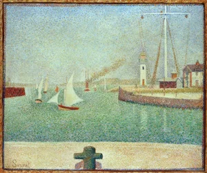 Entrada al puerto de Honfleur